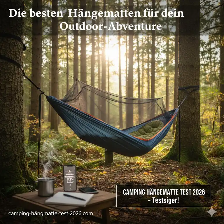 Camping Hängematte Test 2026: Die 7 besten Modelle & Kauftipps