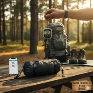 Das leichte Gewicht und Packmaß im Fokus beim camping hängematte nylon test.