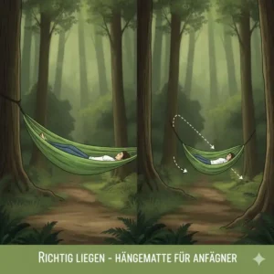 Die richtige Liegetechnik erklärt im hängematte test für anfänger.