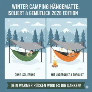 Tipps für das Wintercamping mit der camping hängematte mit tarp 2026 und Isolation.