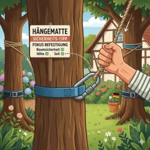 Die Überprüfung der Baumstabilität ist ein grundlegender hängematte sicherheits tipp vor jeder Nutzung.