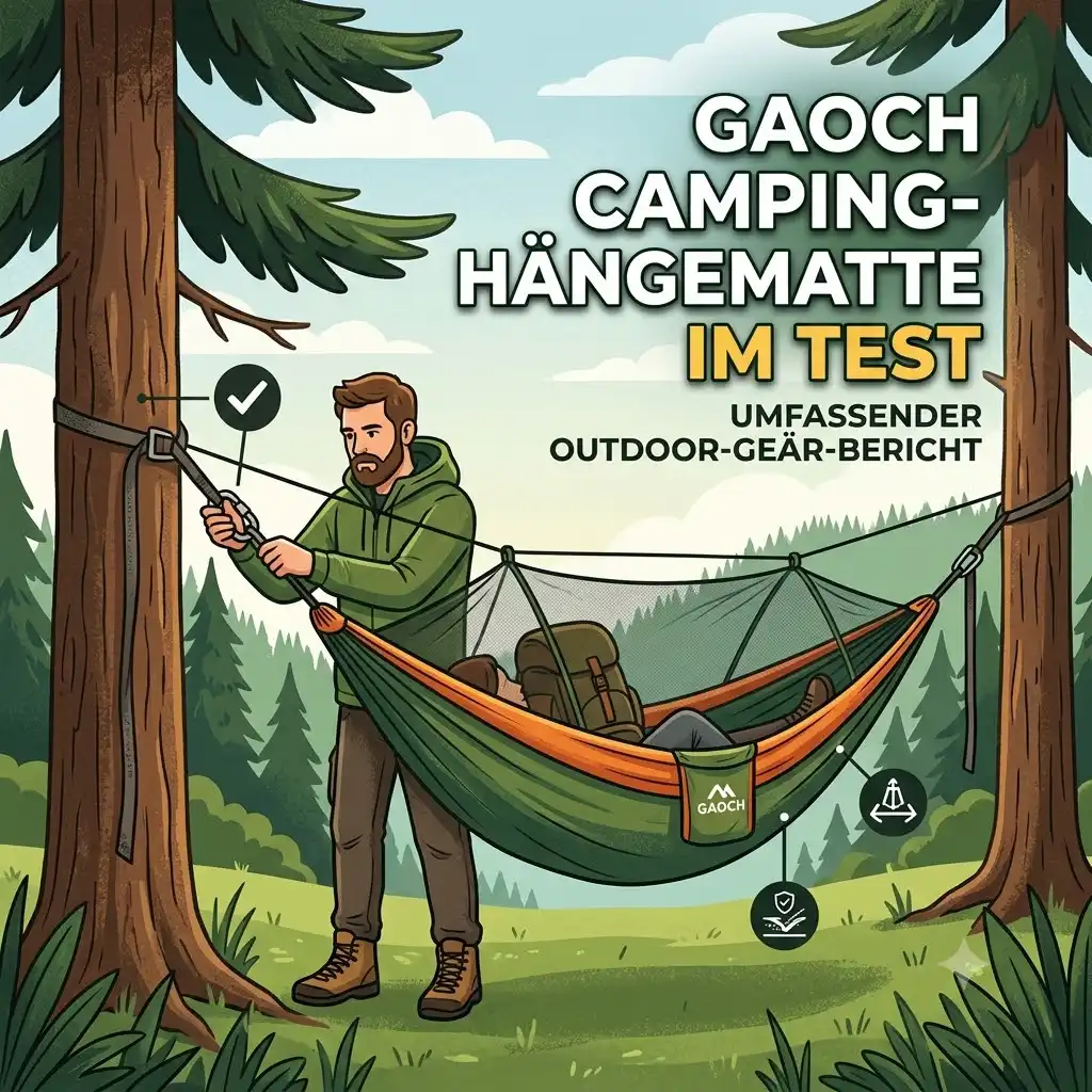Gaoch Camping Hängematte Test - Eine umfassende Analyse der Outdoor-Ausrüstung im Praxiseinsatzgaoch camping hammock test