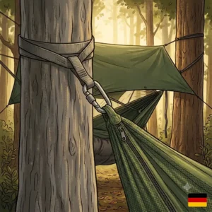 Mosquito net test for amazonas hängematte camping test